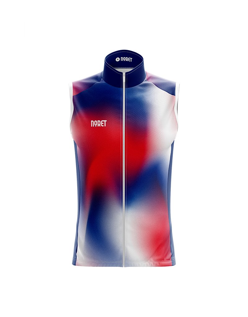 Gilet cycliste mi-saison coupe-vent sans manches Unisexe