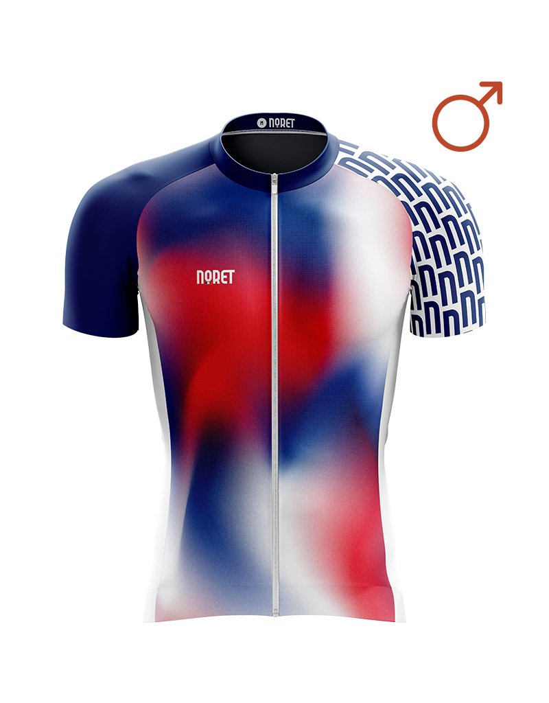 Maillot vélo été manches courtes Homme - Confort Classique