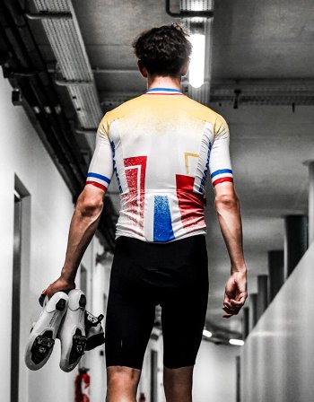 Maillot vélo Héritage - JO Atlanta - Alexandre Léauté